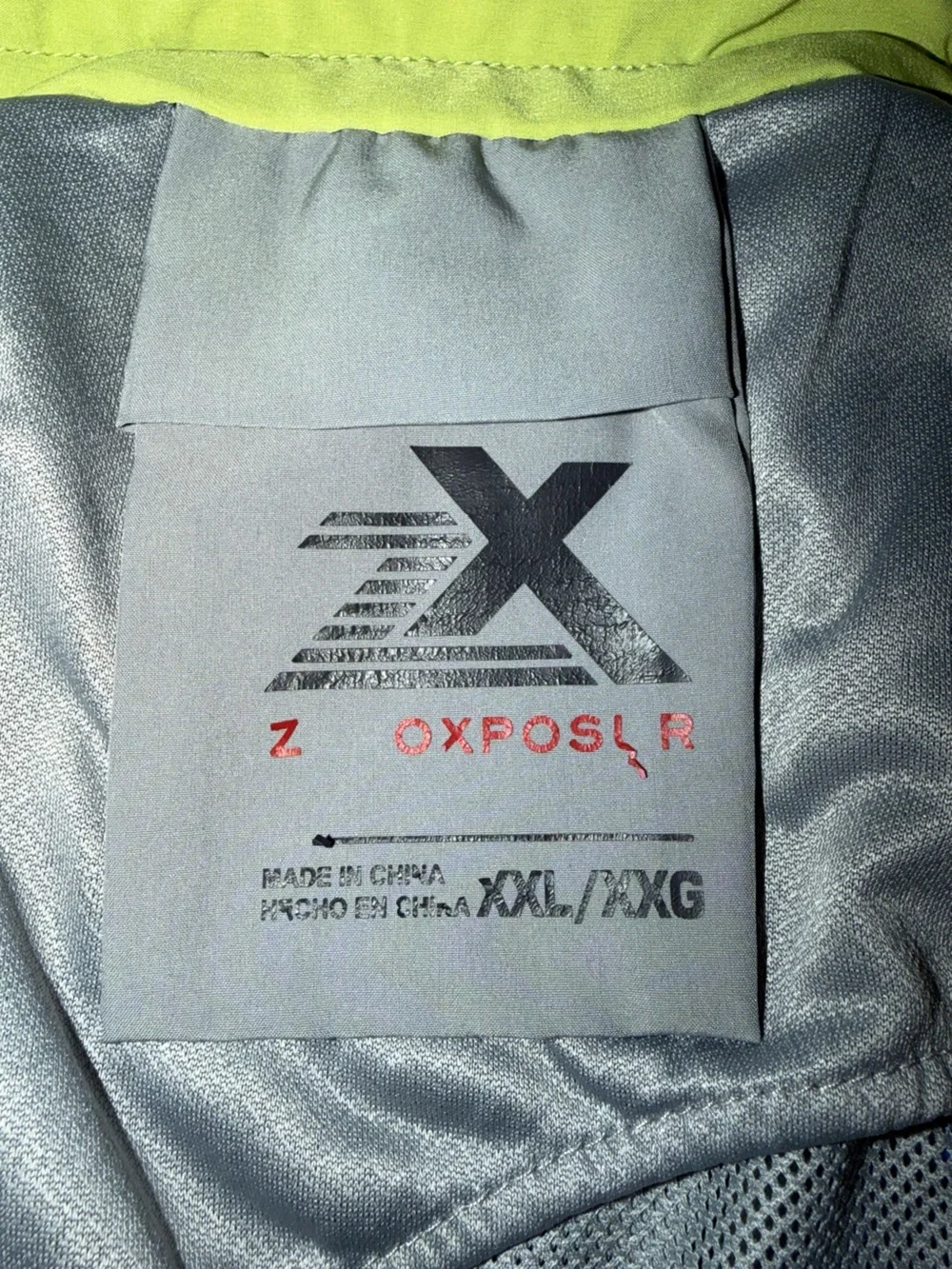 Men's size 2X swim trunks zeroxposur Blue Geo-Print Swim Trunks shorts‎